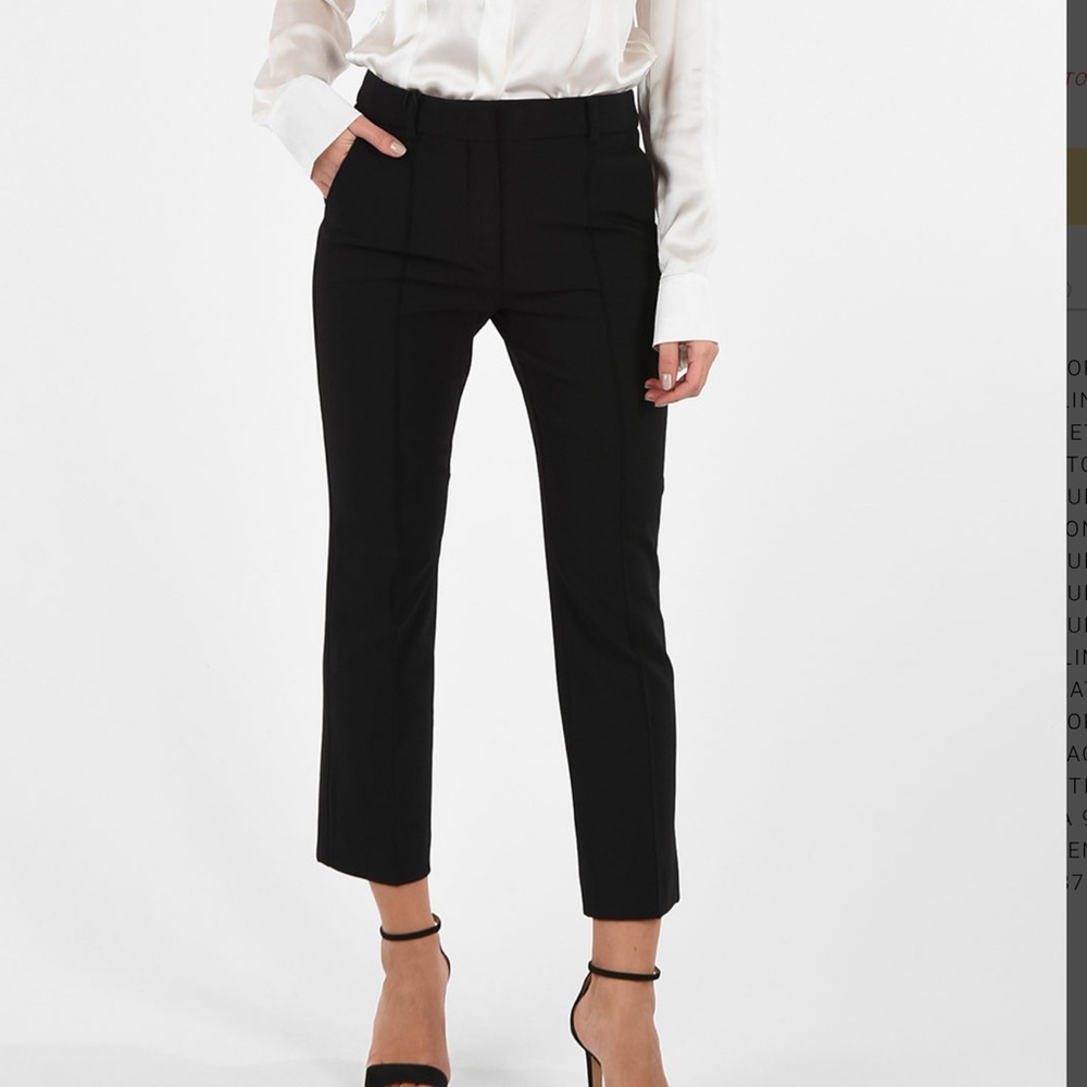 Sportmax Black Cropped Trousers 2